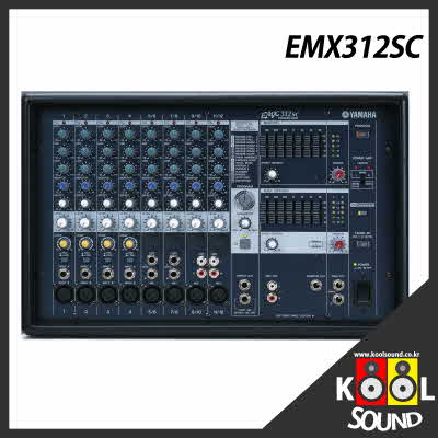 EMX312SC/YAMAHA/야마하/12CH/600W/파워드믹서/랙타입