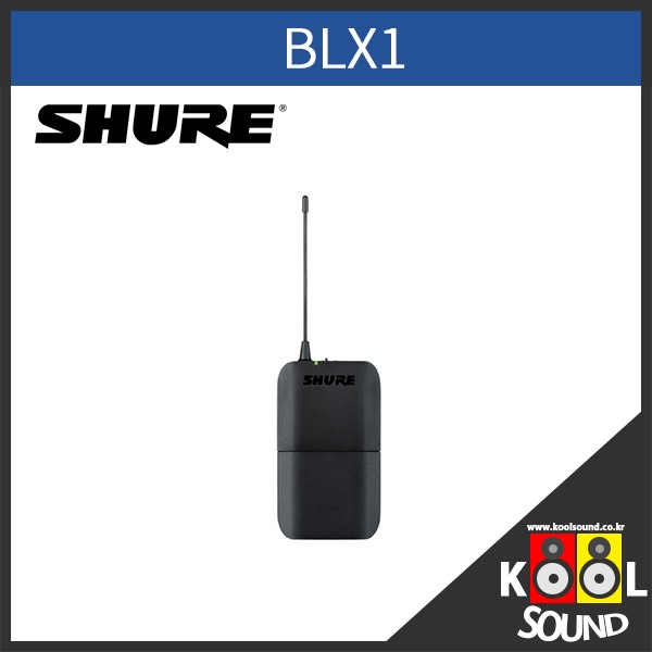 BLX14R/CVL/SHURE/슈어/BLX 무선 핀송수신기/900Mhz/랙타입