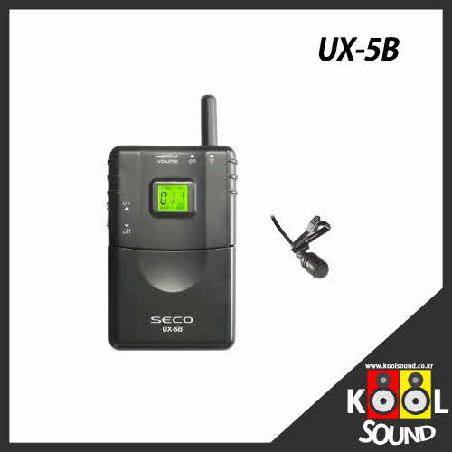 UX5B/SECO/세코/썬테크전자/UX5용 핀마이크/900MHz